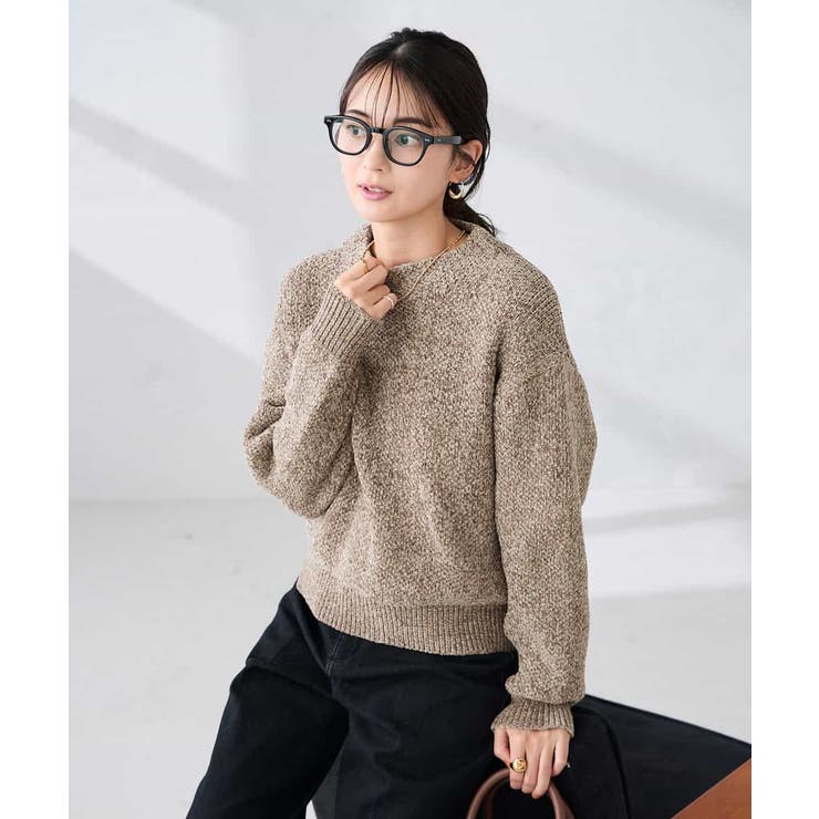 モールヤーンニット | a.v.v【WOMEN】 | 詳細画像8 