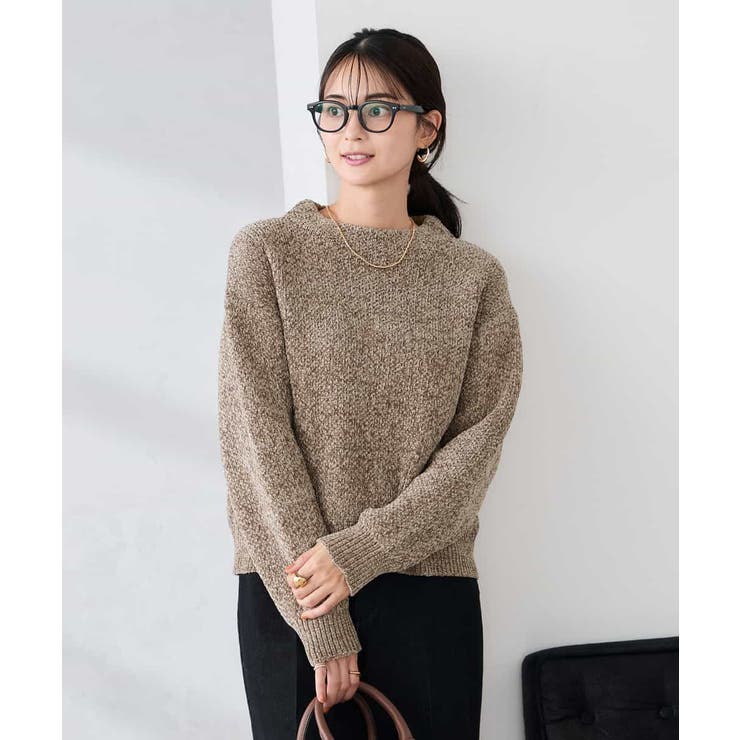 モカ | モールヤーンニット | a.v.v【WOMEN】