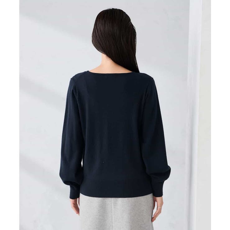 アーガイルパフスリーブニット | a.v.v【WOMEN】 | 詳細画像18 