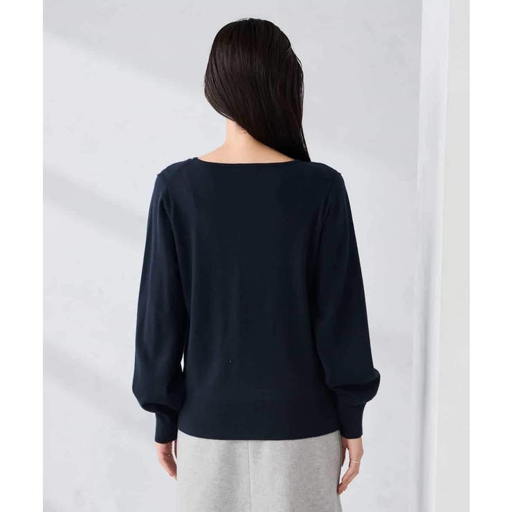 アーガイルパフスリーブニット | a.v.v【WOMEN】 | 詳細画像25 