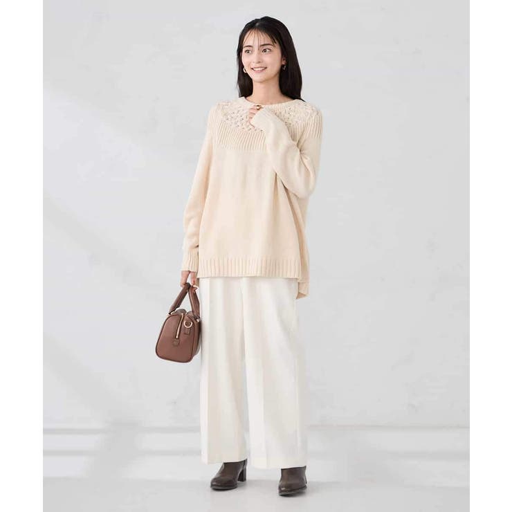 ケーブル求心風ニット | a.v.v【WOMEN】 | 詳細画像14 