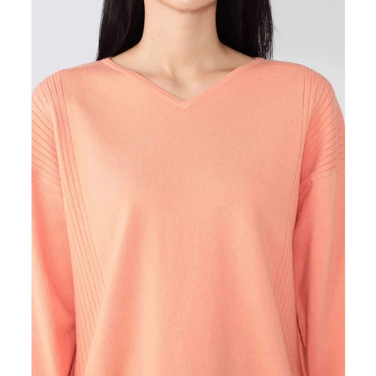 サイドリブVネックニット | a.v.v【WOMEN】 | 詳細画像51 
