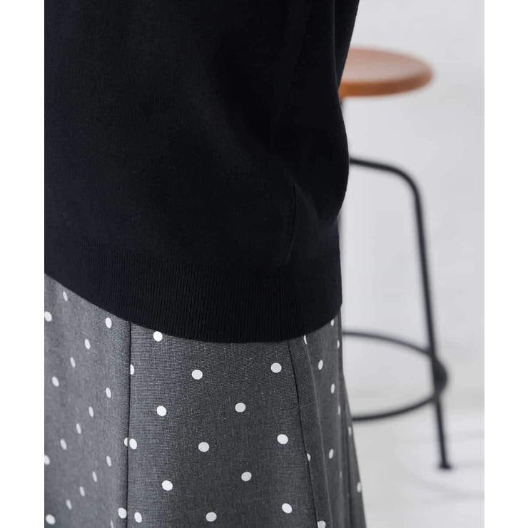 【WEB限定】ゴールドボタンVネックニット | a.v.v【WOMEN】 | 詳細画像42 