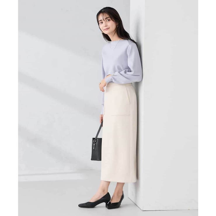 【WEB限定】ゴールドボタンボートネックニット | a.v.v【WOMEN】 | 詳細画像21 