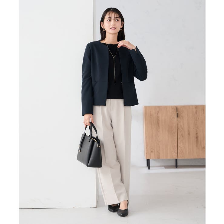 【WEB限定】ゴールドボタンボートネックニット | a.v.v【WOMEN】 | 詳細画像56 