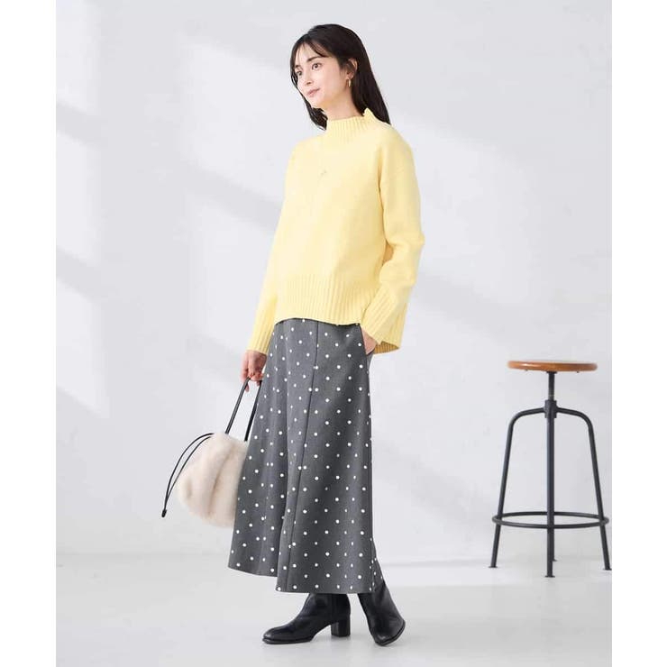 【WEB限定】クロップドバックスリットニット | a.v.v【WOMEN】 | 詳細画像11 