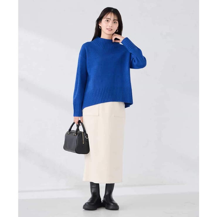 【WEB限定】クロップドバックスリットニット | a.v.v【WOMEN】 | 詳細画像18 