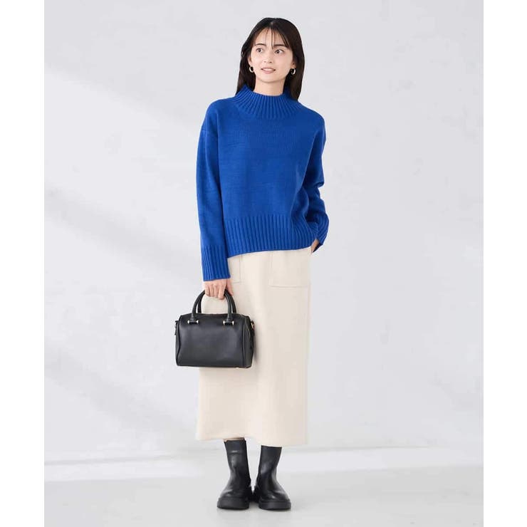 【WEB限定】クロップドバックスリットニット | a.v.v【WOMEN】 | 詳細画像19 