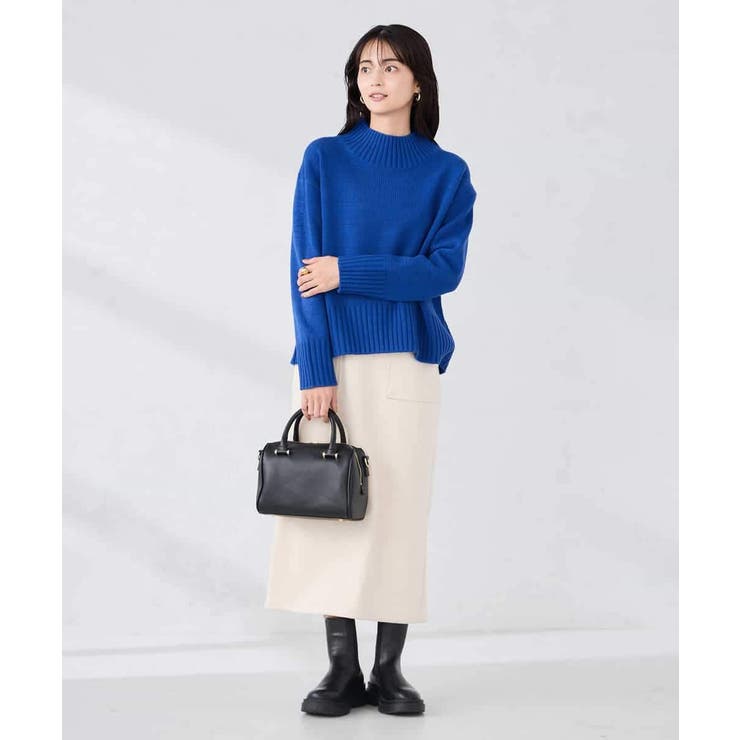 【WEB限定】クロップドバックスリットニット | a.v.v【WOMEN】 | 詳細画像20 