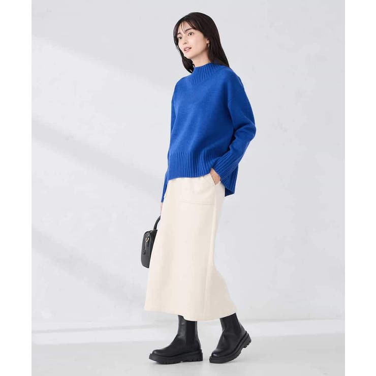 【WEB限定】クロップドバックスリットニット | a.v.v【WOMEN】 | 詳細画像21 