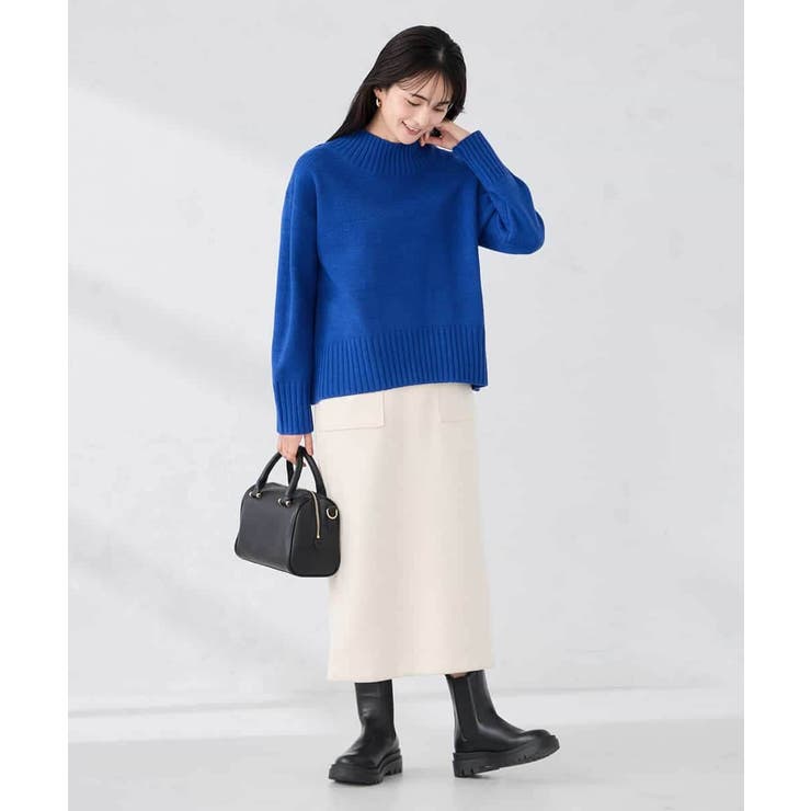 【WEB限定】クロップドバックスリットニット | a.v.v【WOMEN】 | 詳細画像22 