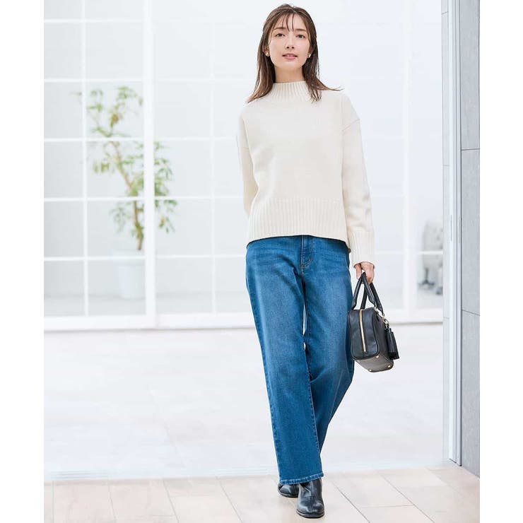 【WEB限定】クロップドバックスリットニット | a.v.v【WOMEN】 | 詳細画像25 