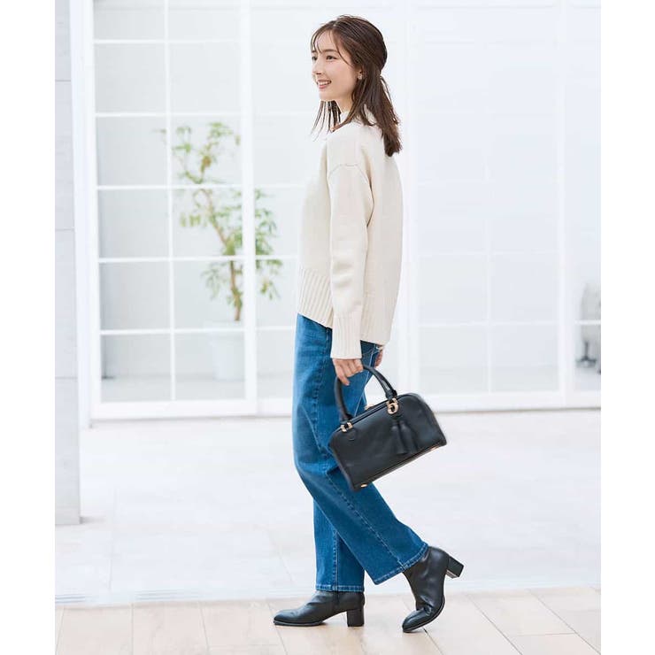 【WEB限定】クロップドバックスリットニット | a.v.v【WOMEN】 | 詳細画像27 