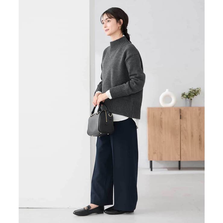 【WEB限定】クロップドバックスリットニット | a.v.v【WOMEN】 | 詳細画像33 