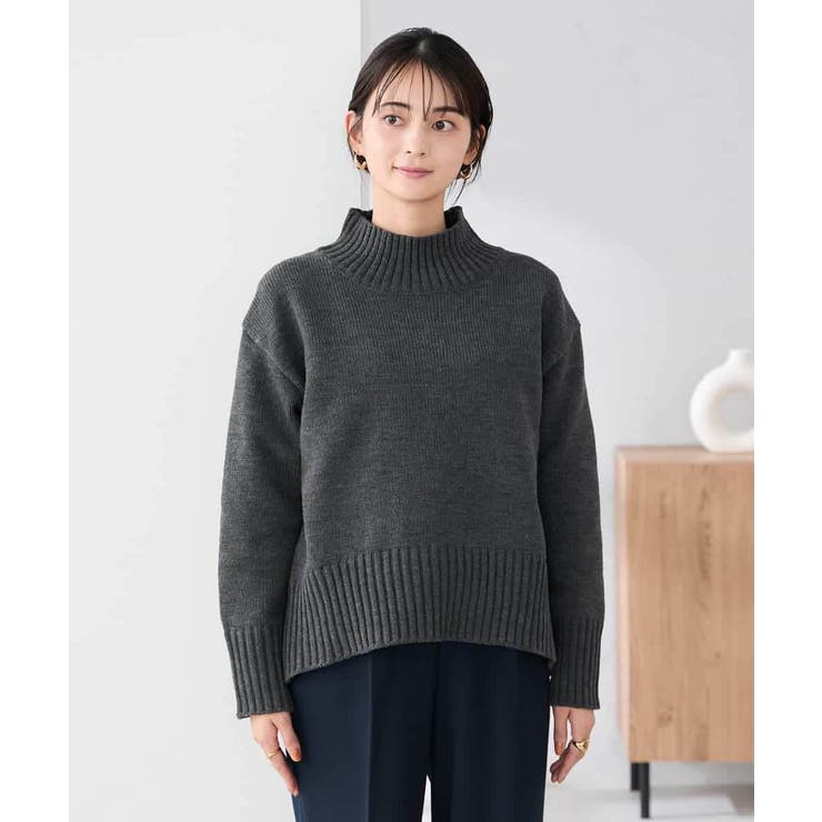 【WEB限定】クロップドバックスリットニット | a.v.v【WOMEN】 | 詳細画像35 