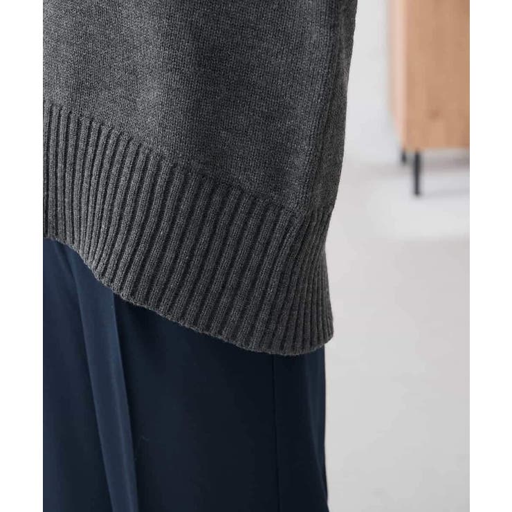 【WEB限定】クロップドバックスリットニット | a.v.v【WOMEN】 | 詳細画像40 