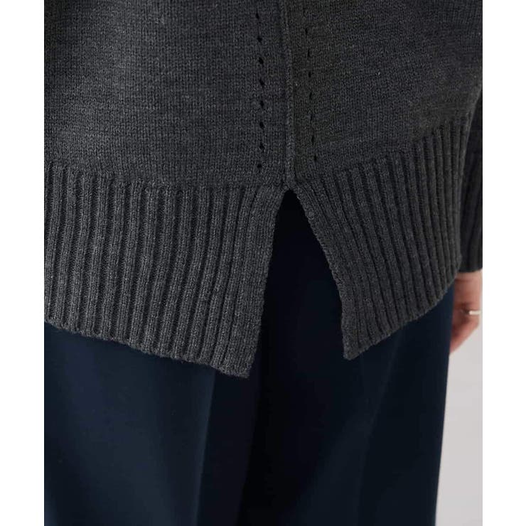 【WEB限定】クロップドバックスリットニット | a.v.v【WOMEN】 | 詳細画像41 