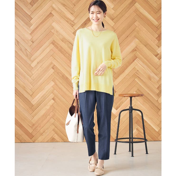 袖パール付きチュニックニット | a.v.v【WOMEN】 | 詳細画像11 