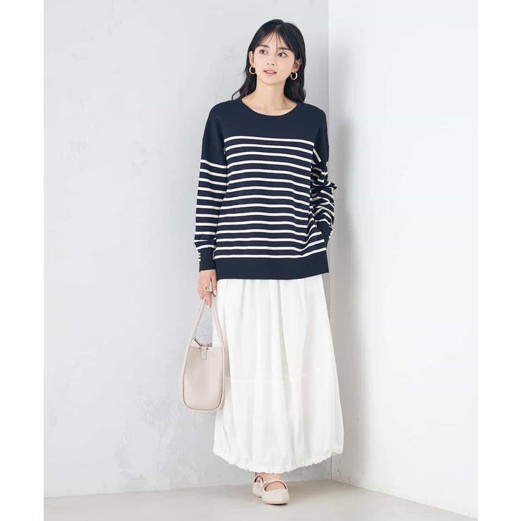 袖パール付きチュニックニット | a.v.v【WOMEN】 | 詳細画像17 