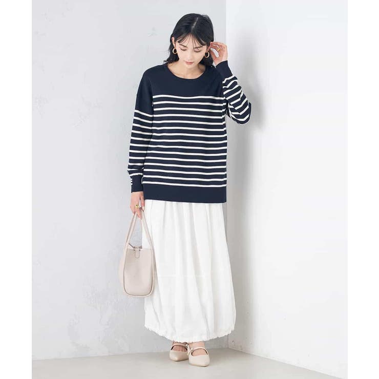 袖パール付きチュニックニット | a.v.v【WOMEN】 | 詳細画像18 