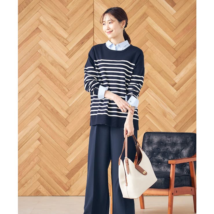 袖パール付きチュニックニット | a.v.v【WOMEN】 | 詳細画像22 