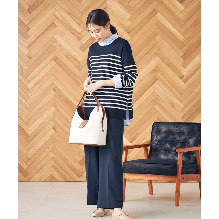 袖パール付きチュニックニット | a.v.v【WOMEN】 | 詳細画像24 