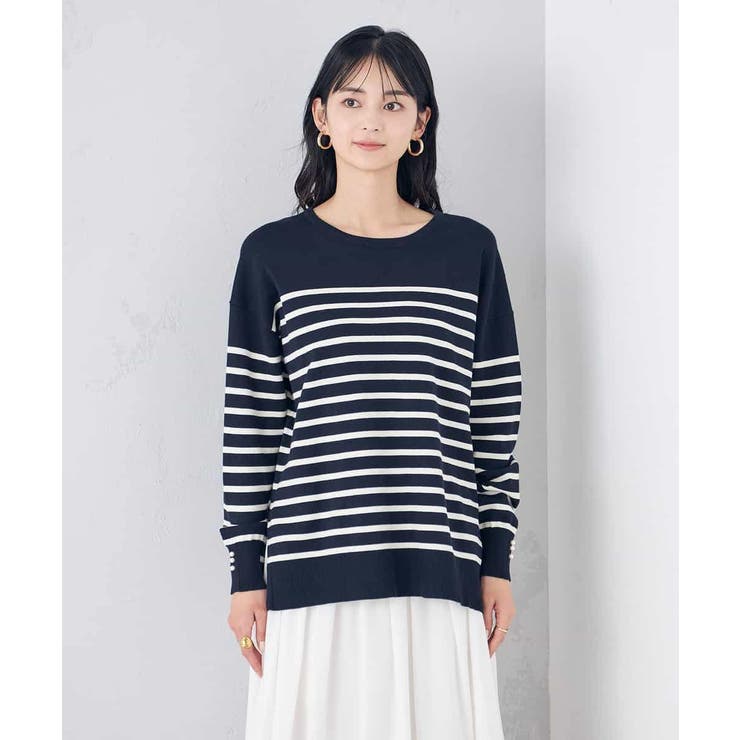 袖パール付きチュニックニット | a.v.v【WOMEN】 | 詳細画像40 