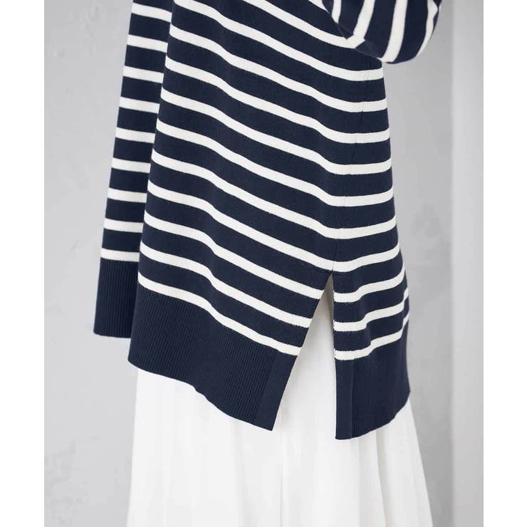 袖パール付きチュニックニット | a.v.v【WOMEN】 | 詳細画像45 