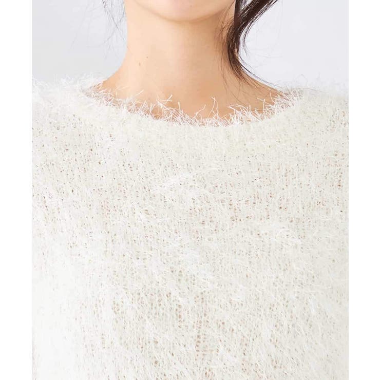 ラメフェザーニット | a.v.v【WOMEN】 | 詳細画像15 