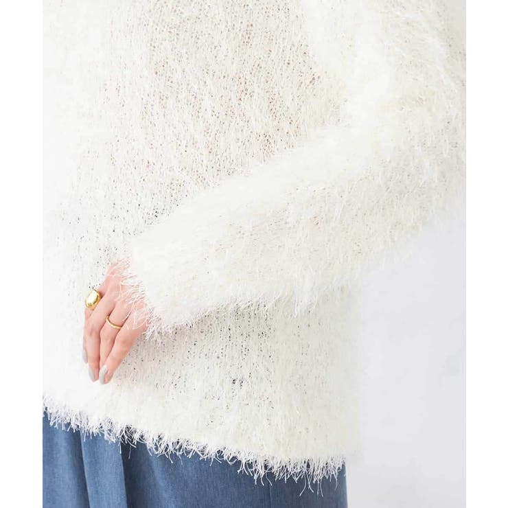 ラメフェザーニット | a.v.v【WOMEN】 | 詳細画像16 