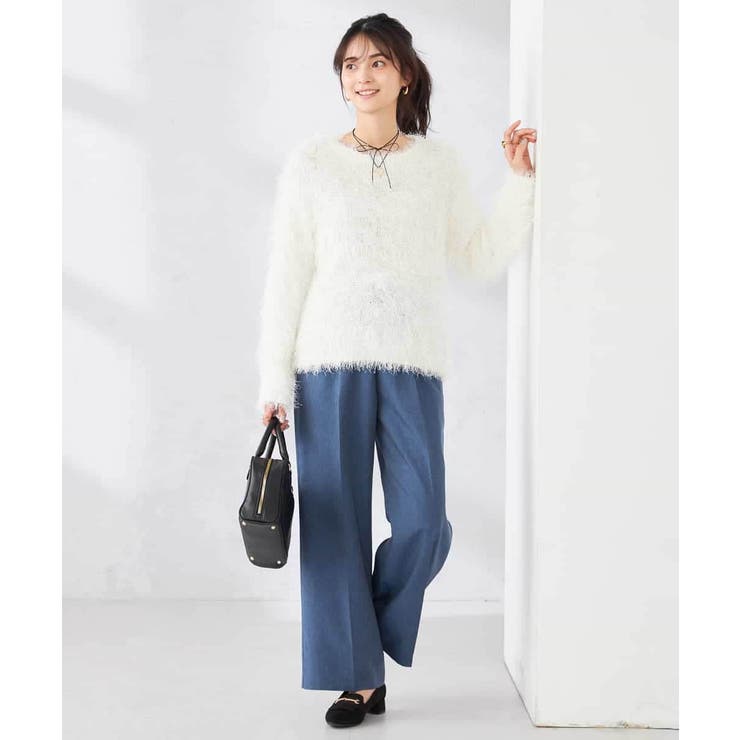 ラメフェザーニット | a.v.v【WOMEN】 | 詳細画像6 