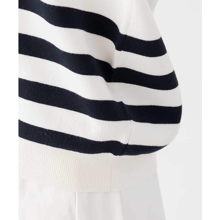 ヘンリーネックボーダーニット | a.v.v【WOMEN】 | 詳細画像27 