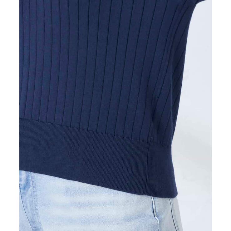 ワイドリブポロニット | a.v.v【WOMEN】 | 詳細画像23 