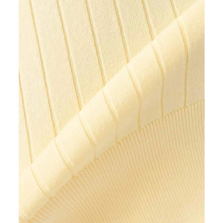 ワイドリブポロニット | a.v.v【WOMEN】 | 詳細画像24 