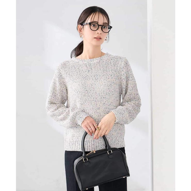 ミックスヤーンニット | a.v.v【WOMEN】 | 詳細画像1 