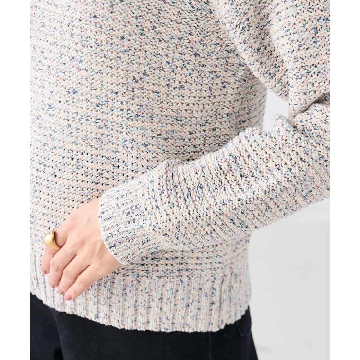 ミックスヤーンニット | a.v.v【WOMEN】 | 詳細画像12 