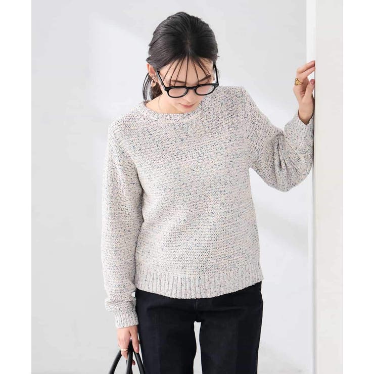 ミックスヤーンニット | a.v.v【WOMEN】 | 詳細画像2 