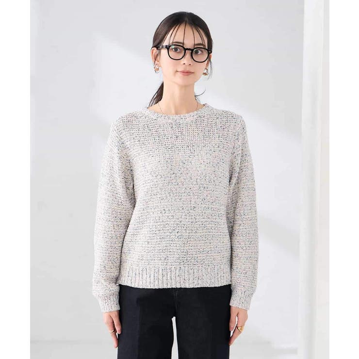 ミックスヤーンニット | a.v.v【WOMEN】 | 詳細画像8 