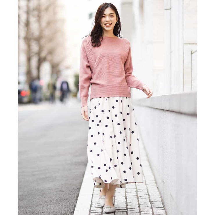 洗える】バックリボンニットプルオーバー[品番：ITKW0006600]｜a.v.v