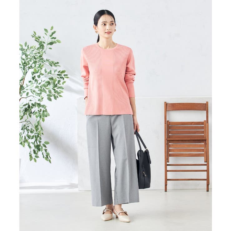 【洗える/UVカット】クルーネックニット | a.v.v【WOMEN】 | 詳細画像10 