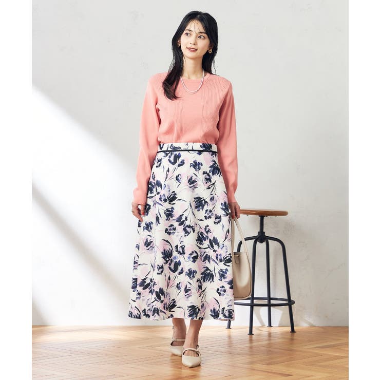 【洗える/UVカット】クルーネックニット | a.v.v【WOMEN】 | 詳細画像15 