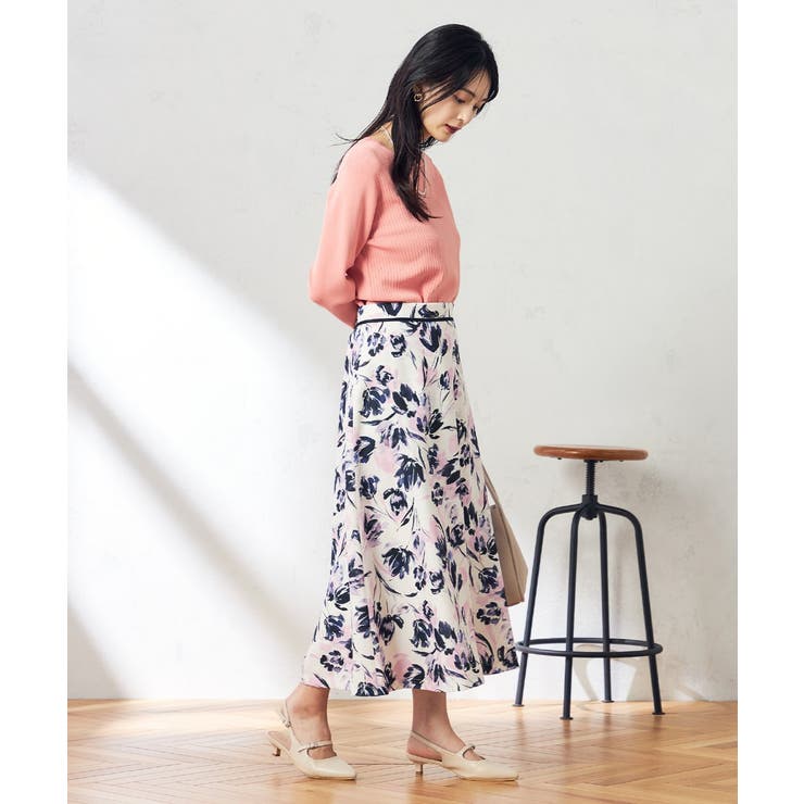 【洗える/UVカット】クルーネックニット | a.v.v【WOMEN】 | 詳細画像16 