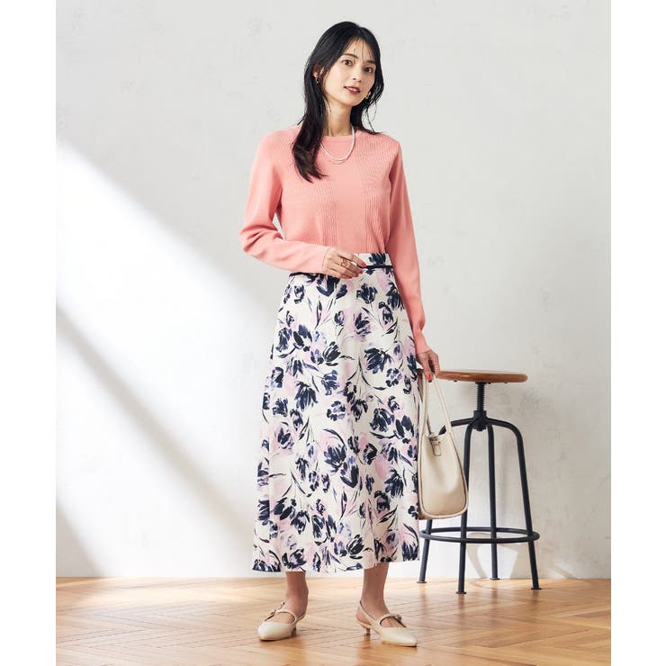 【洗える/UVカット】クルーネックニット | a.v.v【WOMEN】 | 詳細画像17 