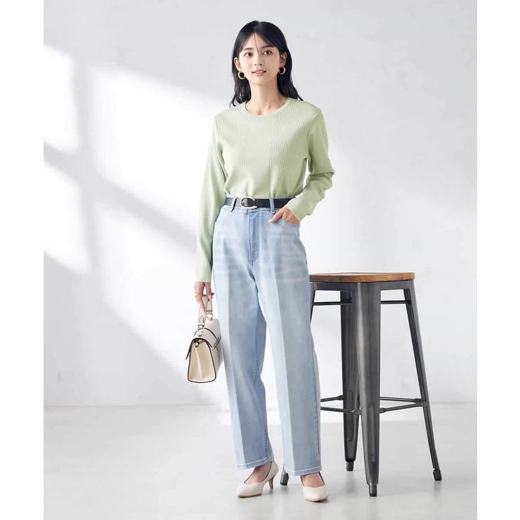 【洗える/UVカット】クルーネックニット | a.v.v【WOMEN】 | 詳細画像21 