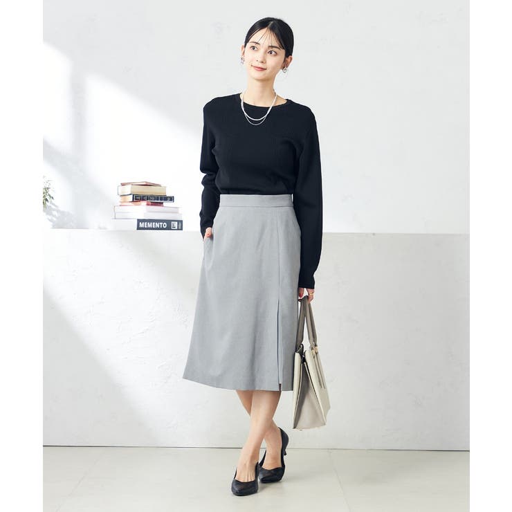 【洗える/UVカット】クルーネックニット | a.v.v【WOMEN】 | 詳細画像45 