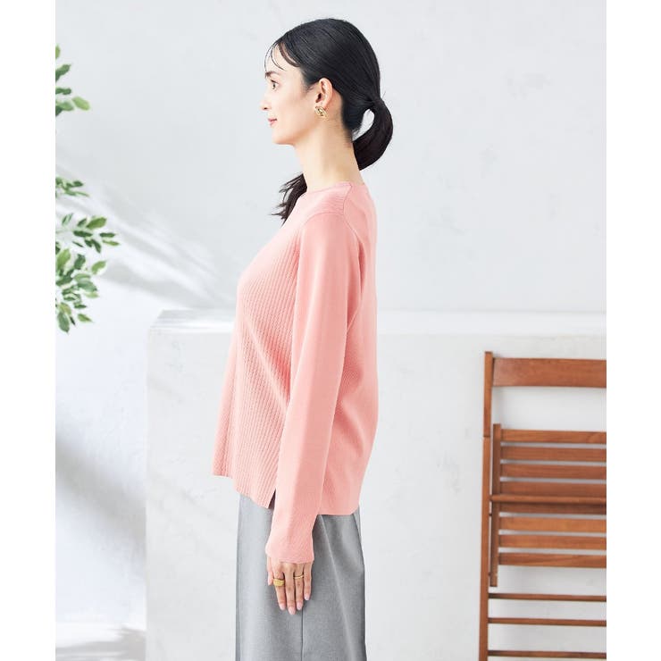 【洗える/UVカット】クルーネックニット | a.v.v【WOMEN】 | 詳細画像49 