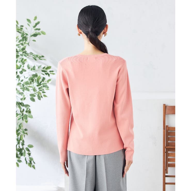 【洗える/UVカット】クルーネックニット | a.v.v【WOMEN】 | 詳細画像50 