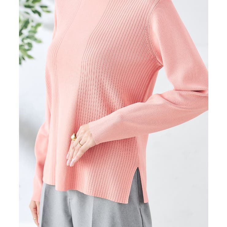 【洗える/UVカット】クルーネックニット | a.v.v【WOMEN】 | 詳細画像52 