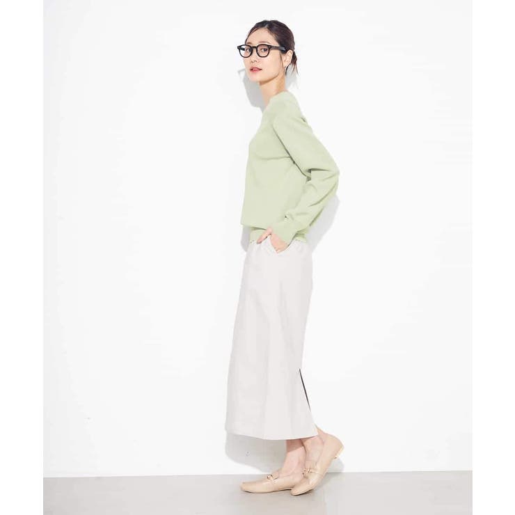 【洗える/UVカット】Vネックパフスリーブニット | a.v.v【WOMEN】 | 詳細画像11 