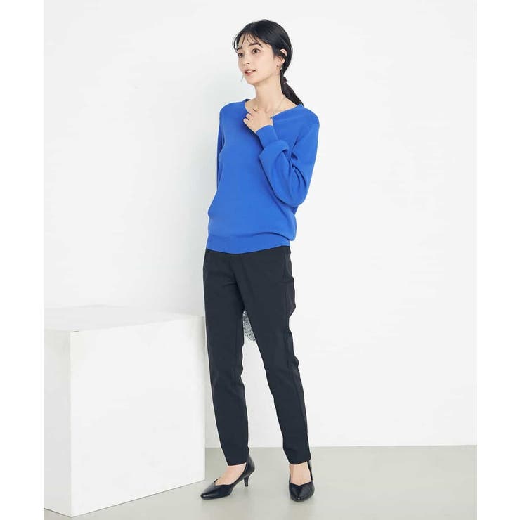 【洗える/UVカット】Vネックパフスリーブニット | a.v.v【WOMEN】 | 詳細画像21 